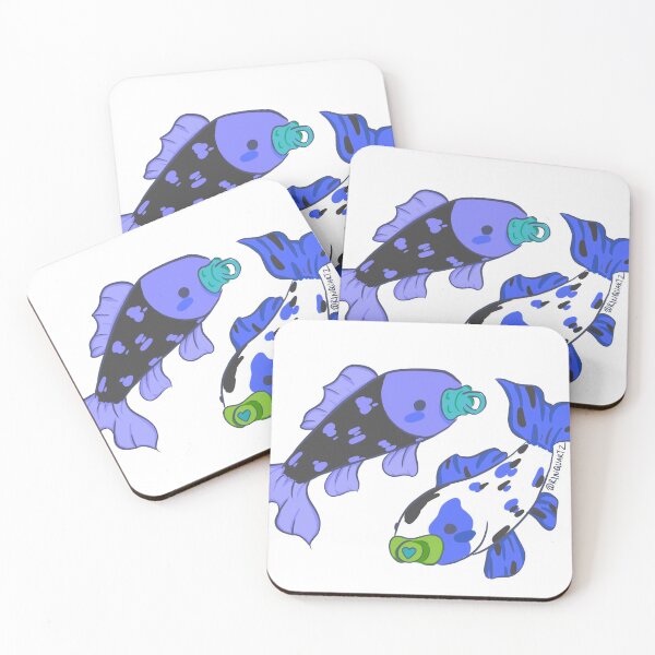Item preview, binky fish but in blue designed and sold by rinquartz.