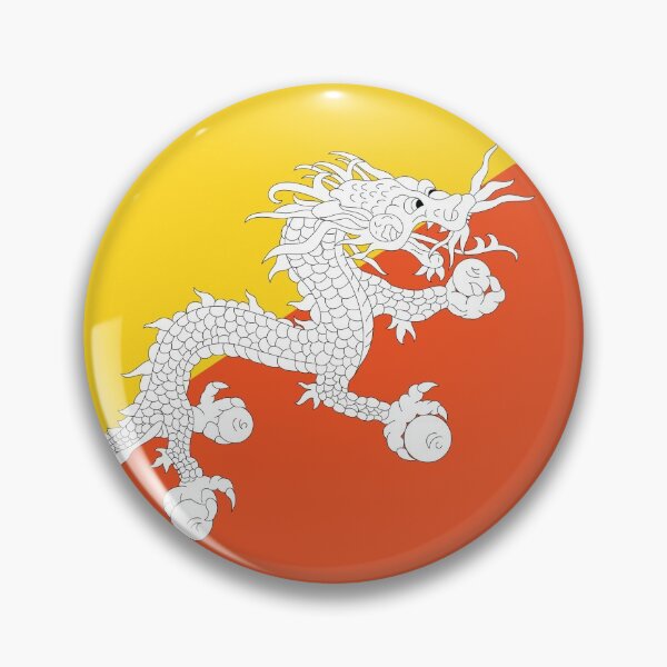 Item preview, Small Bhutan flag classic t-shirt designed and sold by Jesse  Weijer.