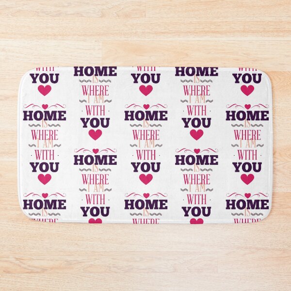 Item preview, Home is where i am with you designed and sold by Marcu Ioachim.