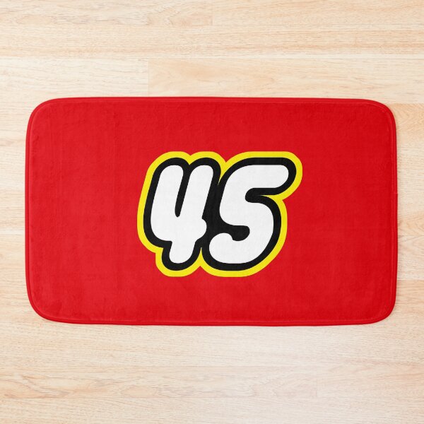 Item preview, Number 45 - retro kids bricks for birthday designed and sold by Urosek.