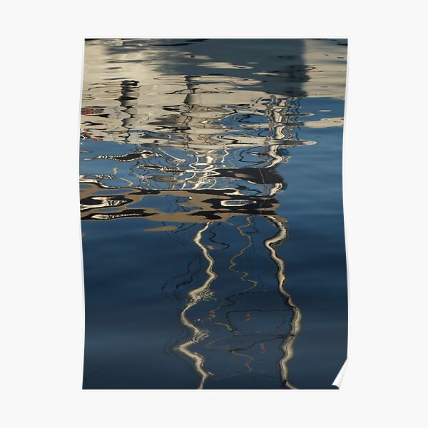 Mediterranean Water Abstract (2) Poster