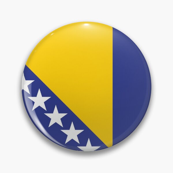 Item preview, Small Bosnian flag classic t-shirt designed and sold by Jesse  Weijer.