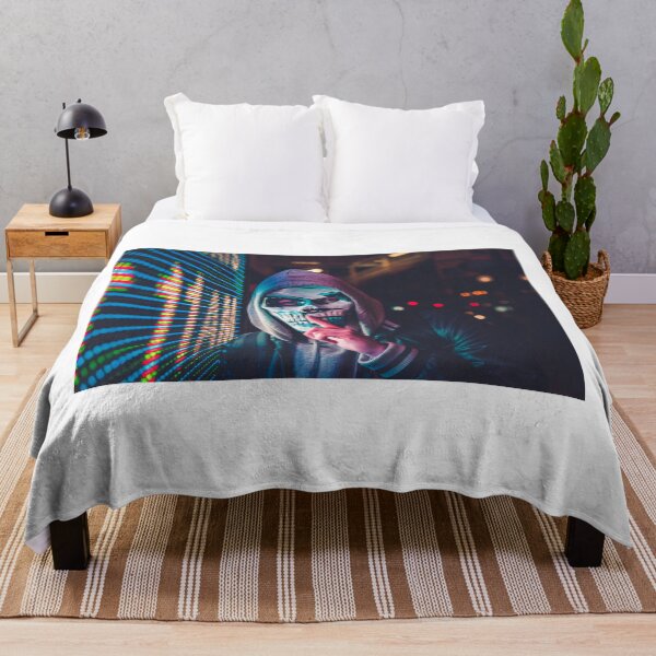 Item preview, A Man In A Monster mask in Redbubble designed and sold by IMRAN AHMED.