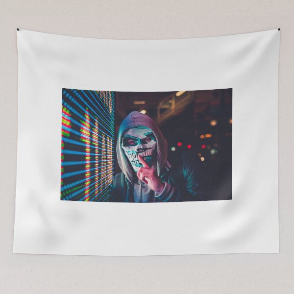 Item preview, A Man In A Monster mask in Redbubble designed and sold by IMRAN  AHMED.