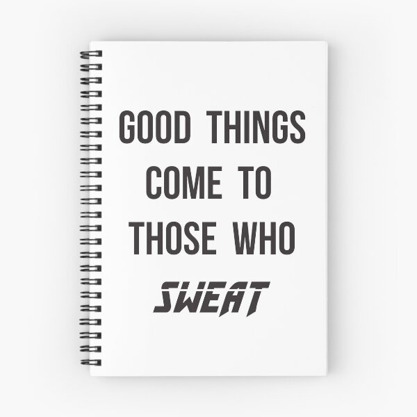 Item preview, Good Things Come to Those Who Sweat designed and sold by mandarinolive.