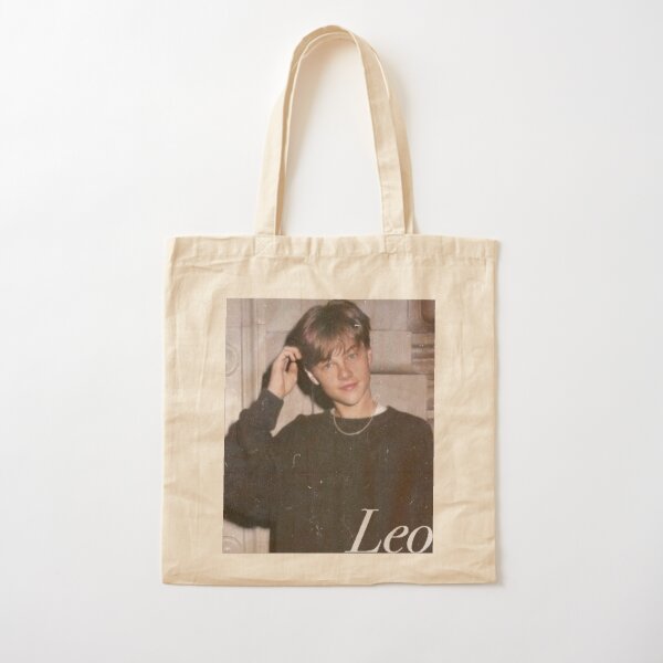 Young Leonardo DiCaprio Cotton Tote Bag