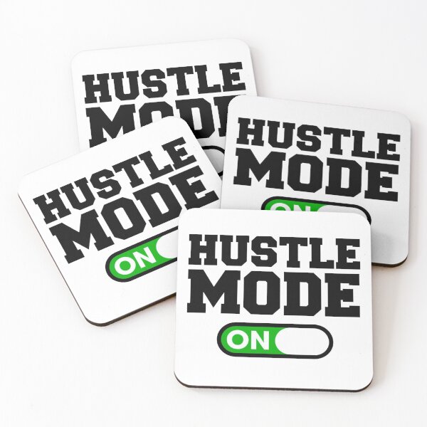Item preview, Hustle Mode On designed and sold by mandarinolive.