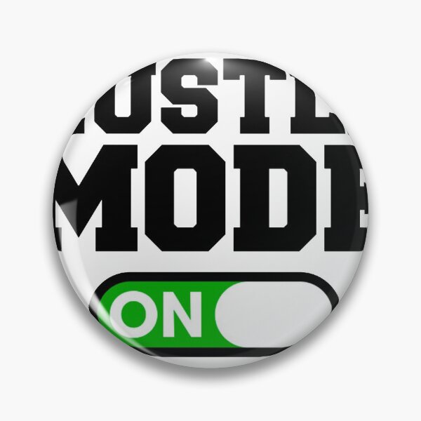 Item preview, Hustle Mode On designed and sold by mandarinolive.