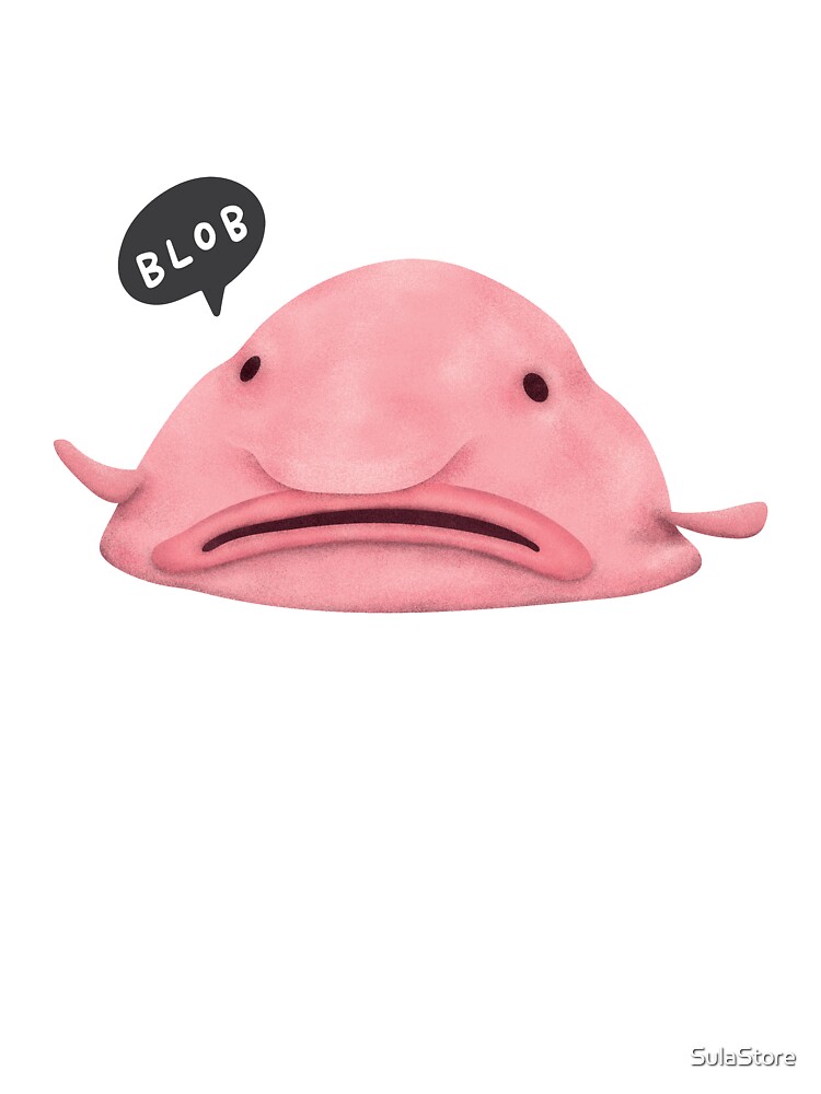 So cute  Blobfish, Cartoon fish, Fish drawings