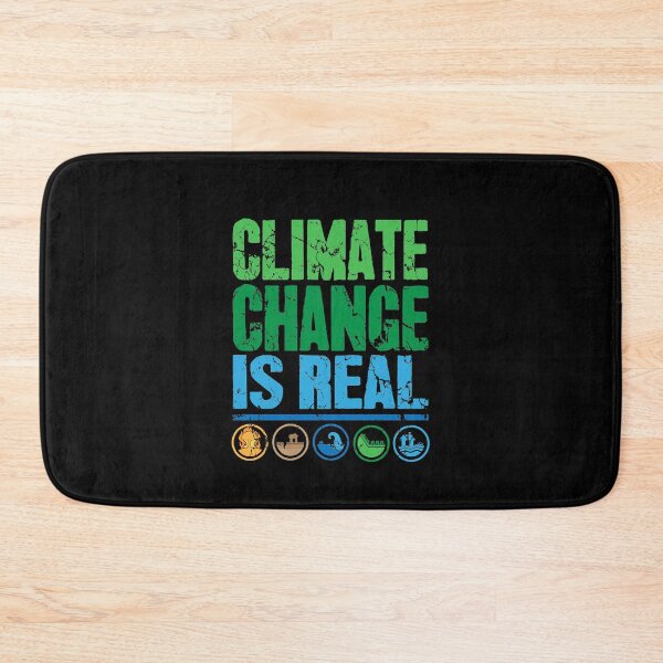 Item preview, Climate change is real global warming designed and sold by Captain Mood.