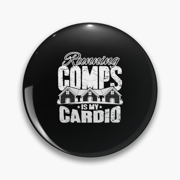 Item preview, Running Comps Is My Cardio Realtor designed and sold by Captain Mood.