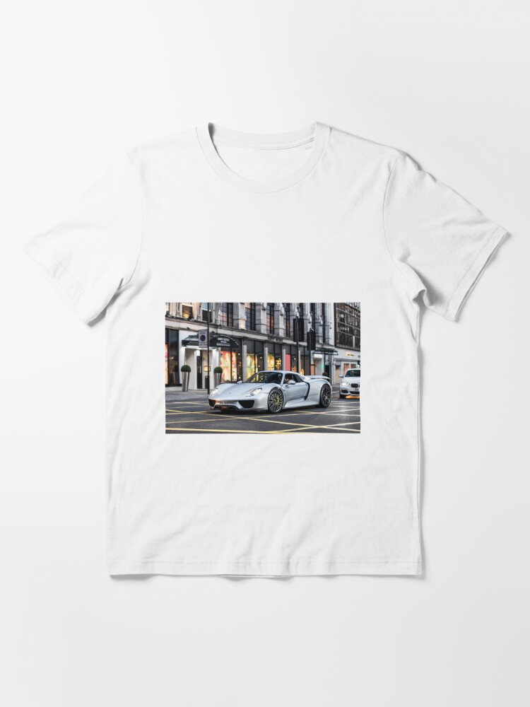 918 Spyder T-shirt  Stylish Apparel for Car Enthusiasts – apexero.