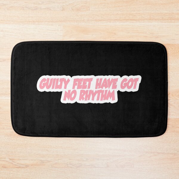 Item preview, guilty feet have got no rhythm Popular Meme Speech  designed and sold by mekx.