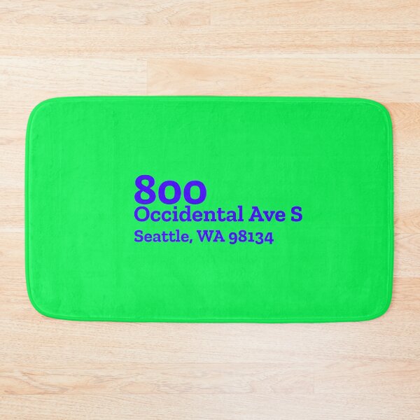 Item preview, Sounders Stadium Address designed and sold by The Chuck Wagon.