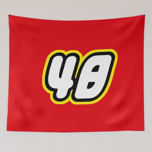 Item preview, Number 48 - retro plastic bricks for birthday designed and sold by Urosek.