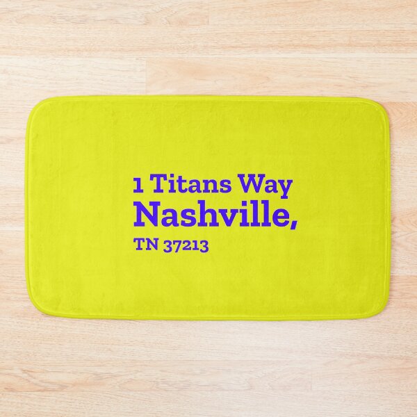 Item preview, Nashville Stadium Address designed and sold by The Chuck Wagon.