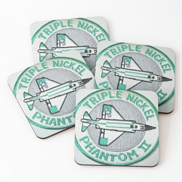 Item preview, US Air Force Vietnam F4 Phantom II Triple Nickel Patch Sticker designed and sold by MilitaryPlus.