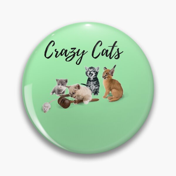 Item preview, Crazy Cats and a white mouse designed and sold by Taffyc.