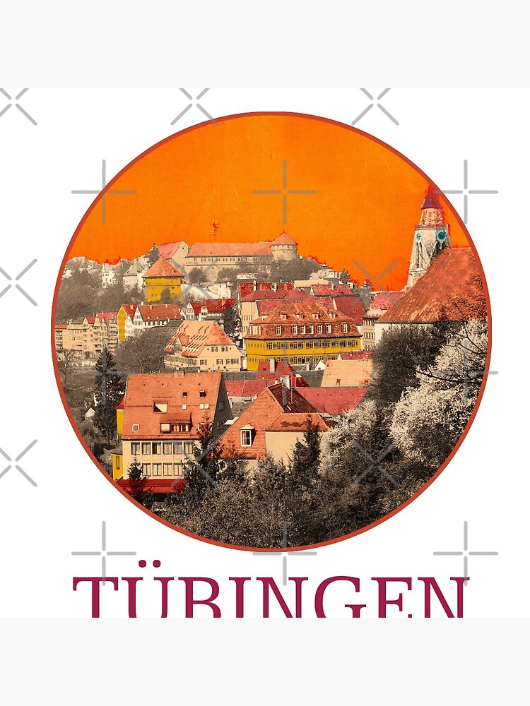 Tübingen, nostalgic city view, in the Ländle, art in Baden Württemberg Pin  by Mauswohn