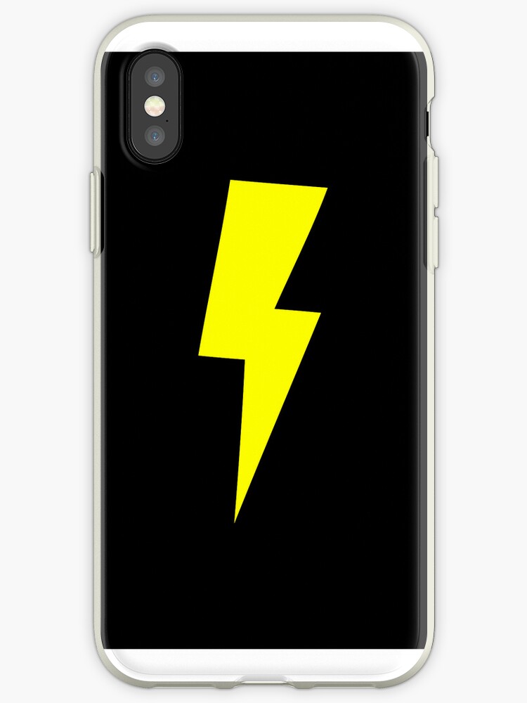 "lightning Bolt" iPhone Cases & Covers by jamesonjdb Redbubble
