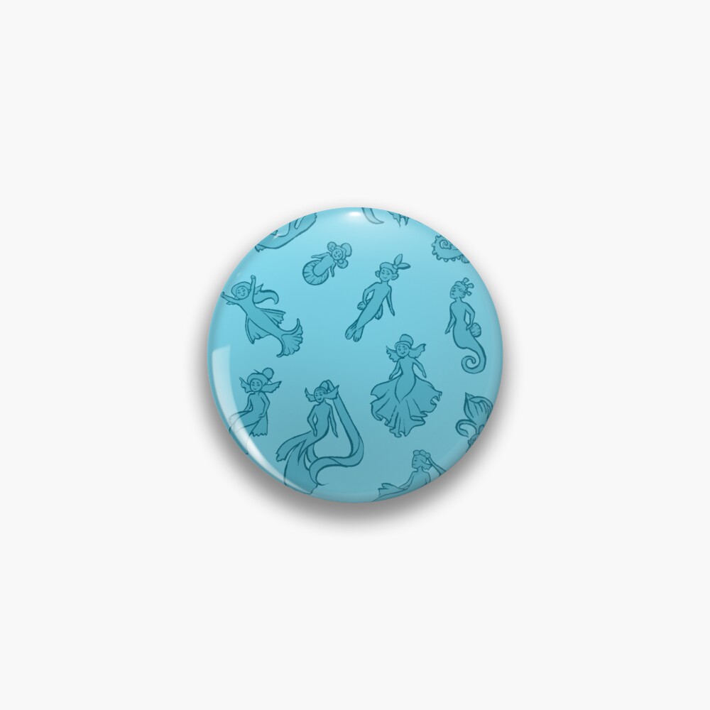 Item preview, Pin designed and sold by MostlyMerfolk.