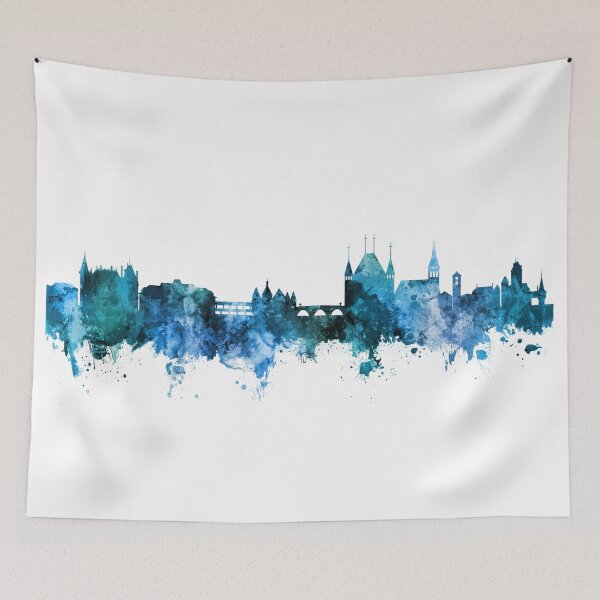 Item preview, Thun Switzerland Skyline designed and sold by ArtPrints.