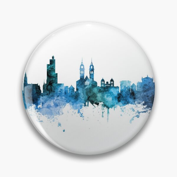 Item preview, Winterthur Switzerland Skyline designed and sold by ArtPrints.