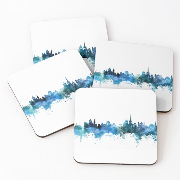 Item preview, Lausanne Switzerland Skyline designed and sold by ArtPrints.