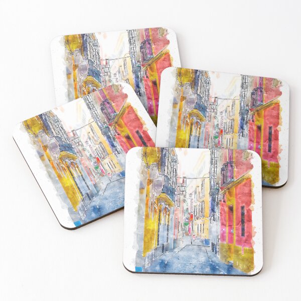 Item preview, Seville, the colorful streets of Spain designed and sold by AM FineArtPrints.