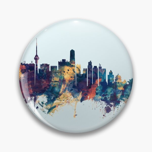 Item preview, Beijing China Skyline designed and sold by ArtPrints.