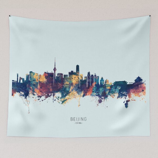 Item preview, Beijing China Skyline designed and sold by ArtPrints.