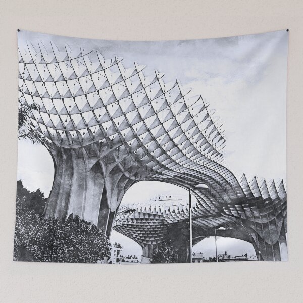 Item preview, Seville, Metropol Parasol  designed and sold by AM FineArtPrints.