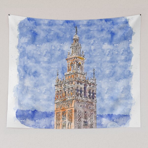 Item preview, Seville, Giralda designed and sold by AM FineArtPrints.