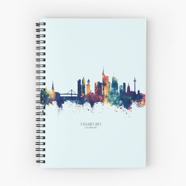Item preview, Frankfurt Germany Skyline designed and sold by ArtPrints.