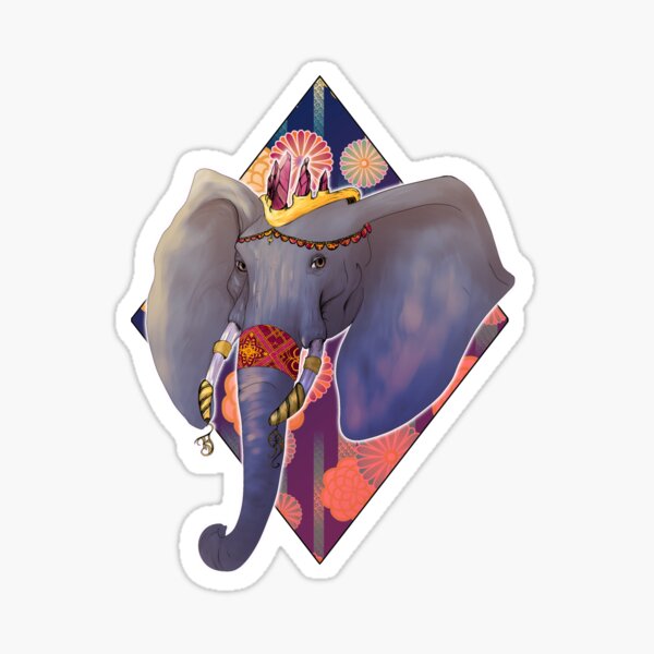 Elephantidae Rex Sticker