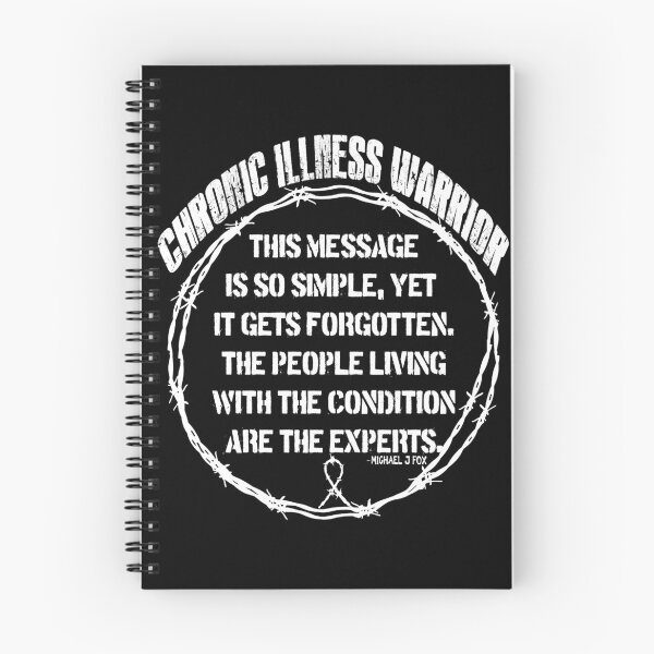 Item preview, Chronic Illness Warrior: We are the experts (white) designed and sold by spoonie-species.