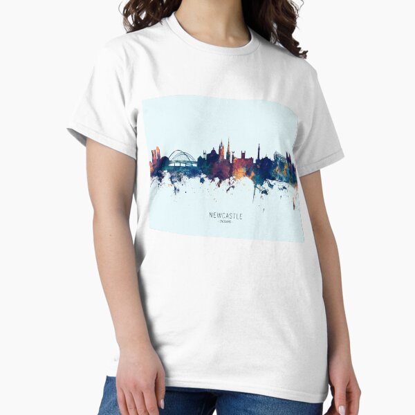 Item preview, Newcastle England Skyline designed and sold by ArtPrints.