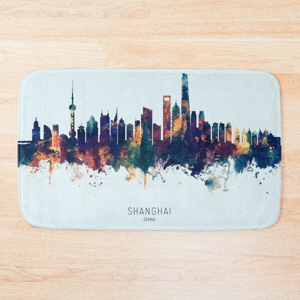Item preview, Shanghai China Skyline designed and sold by ArtPrints.