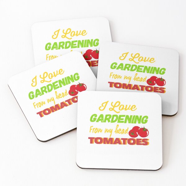 Item preview, I love gardening from my head tomatoes  designed and sold by Rico Cuñha.