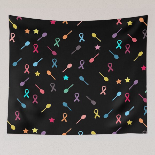 Item preview, Spoons & Ribbons - Spoonie awareness designed and sold by spoonie-species.