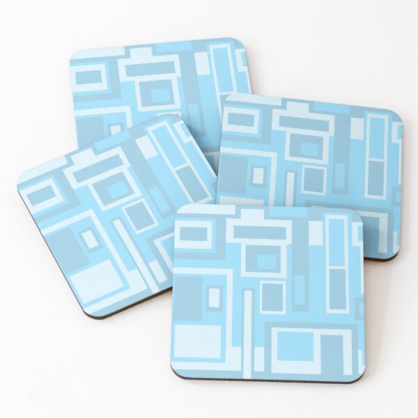 Item preview, Blocky Blue designed and sold by Sixthsun.