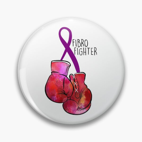 Item preview, Fibro Fighter (black) designed and sold by spoonie-species.