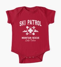 Ski Patrol - Lake Tahoe (Vintage-Look) Baby Body Kurzarm
