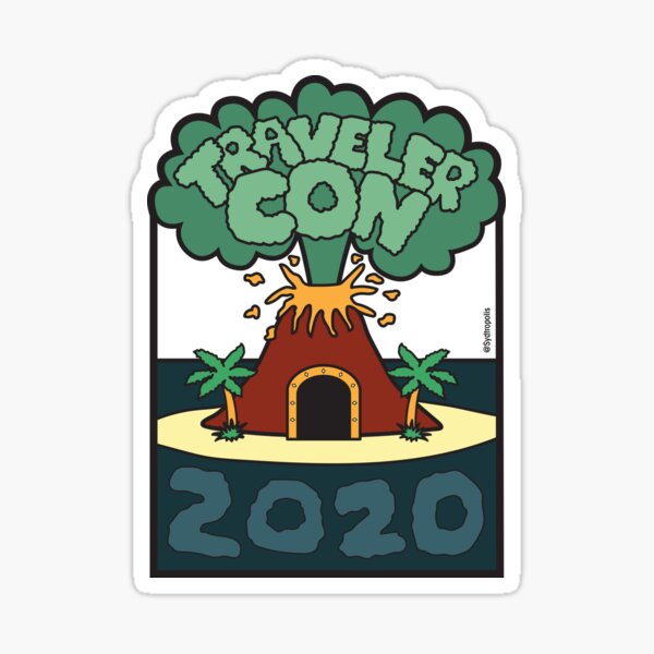 Item preview, Traveler Con 2020 designed and sold by Sydtropolis.