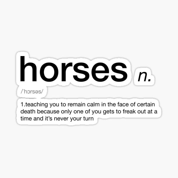 Item preview, Funny horse designed and sold by Valerie-Maria Oberreiter.