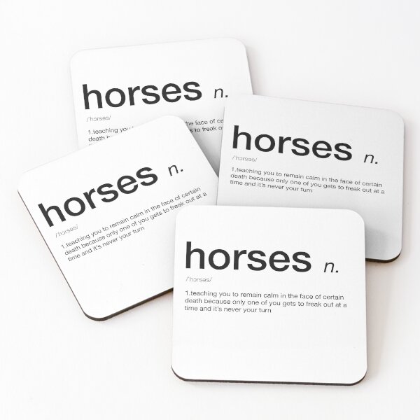 Item preview, Funny horse designed and sold by Valerie-Maria Oberreiter.
