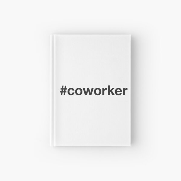 CO WORKER Hashtag Cuaderno de tapa dura