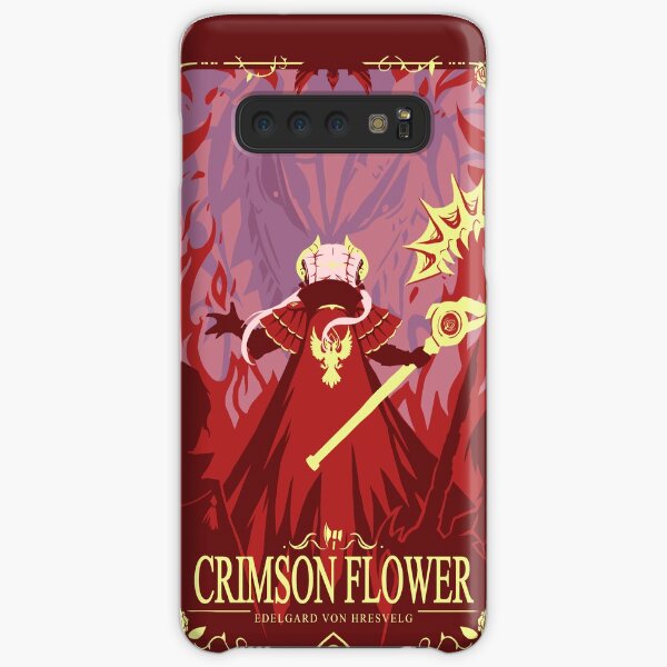 Crimson Flower Samsung Galaxy Snap Case