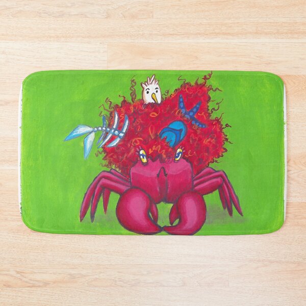 Item preview, Crab Hair day- Animal Puns Bad Hair Day designed and sold by SabineAstroph.