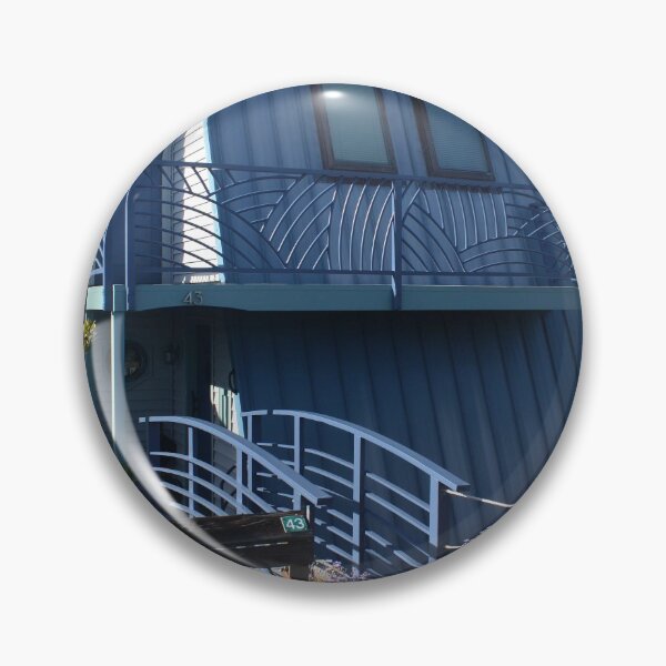 Item preview, Purple House at Sausalito Docks. designed and sold by Igor Pozdnyakov.